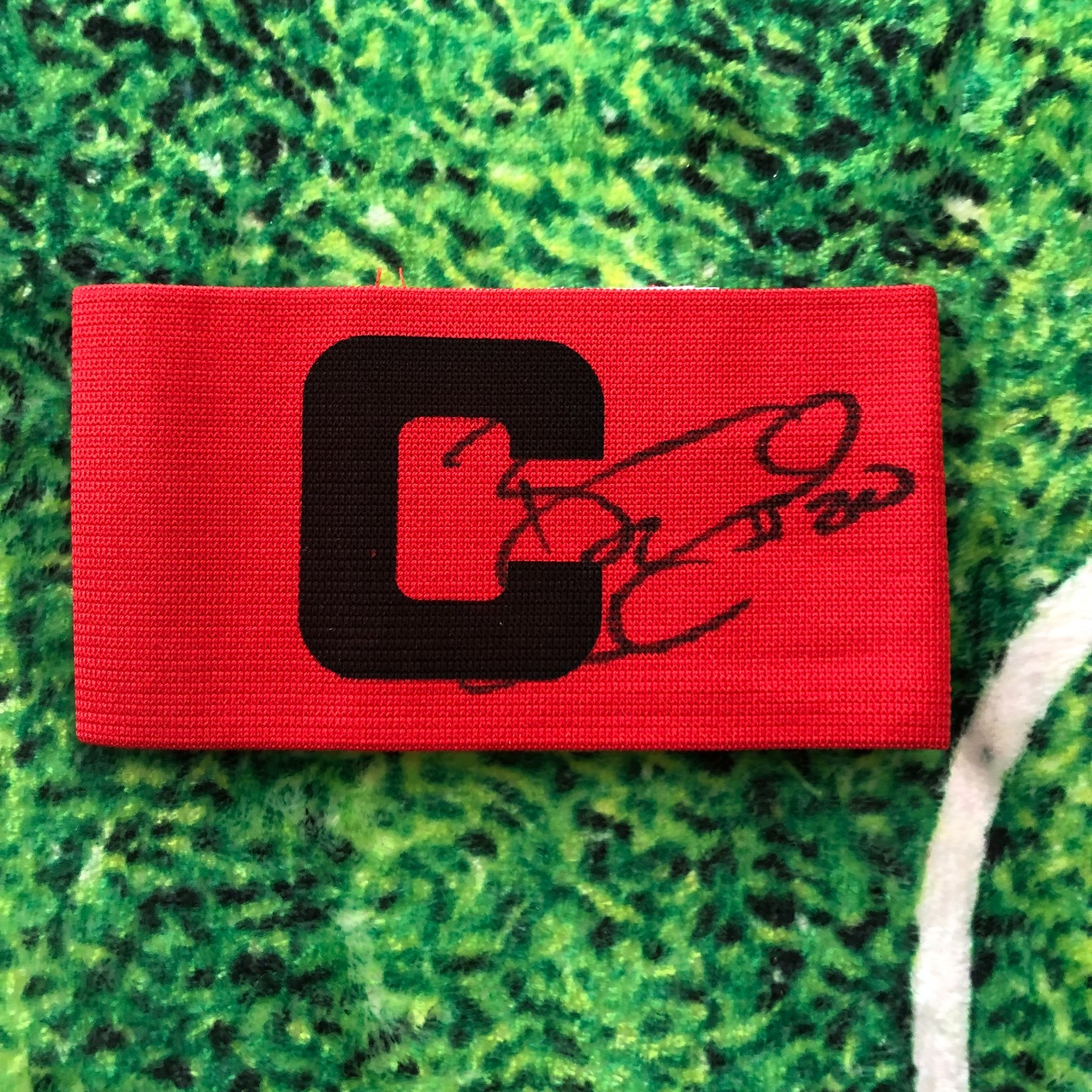 Brian McBride Of USA, Columbus & Fulham Signed Captains Armband wCOA for sale on Ebay