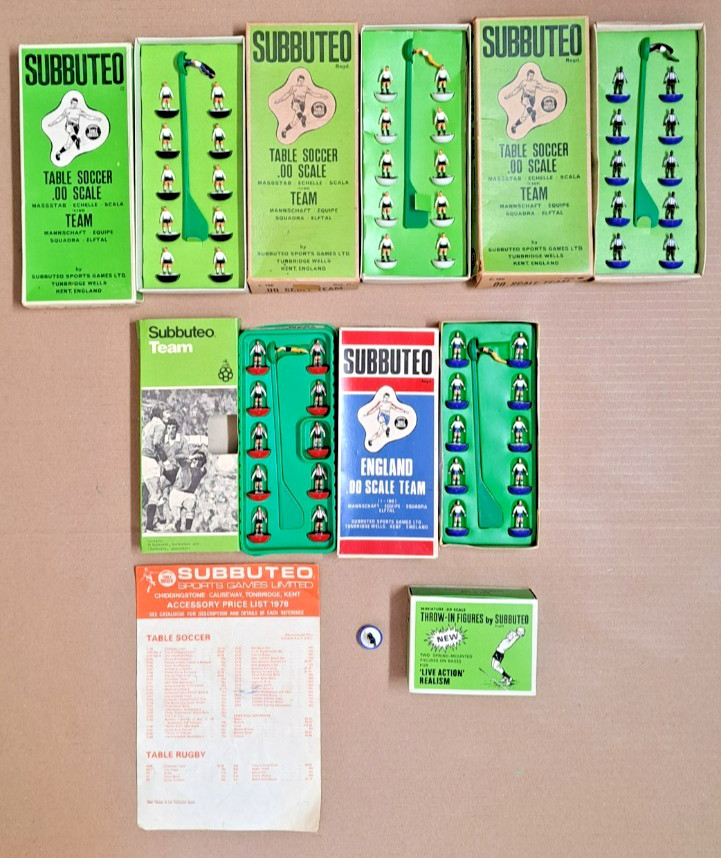 Vintage Subbuteo job lot Heavyweight 1970s HW nice bundle for sale on Ebay
