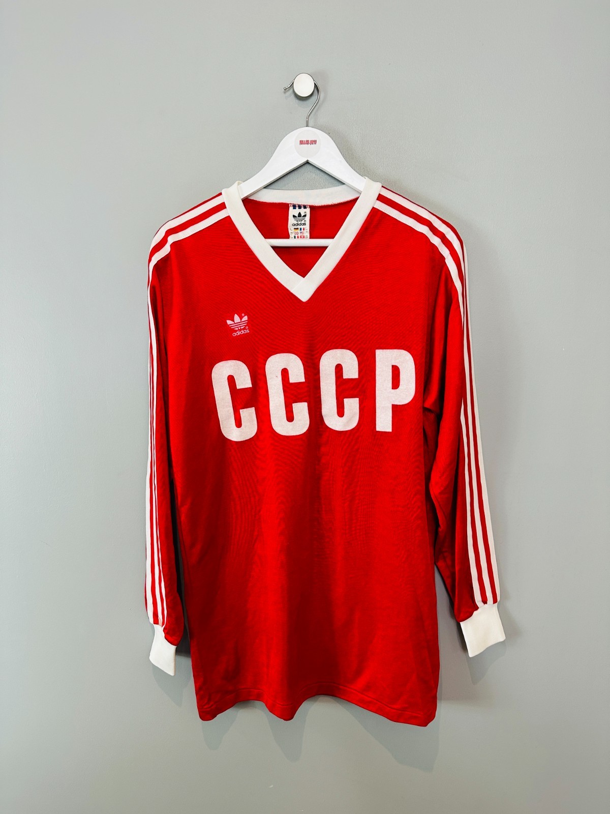 USSR RUSSIA 1982/84 HOME SHIRT (size L)  ADIDAS ORIGINAL VINTAGE FOOTBALL SHIRT for sale on Ebay