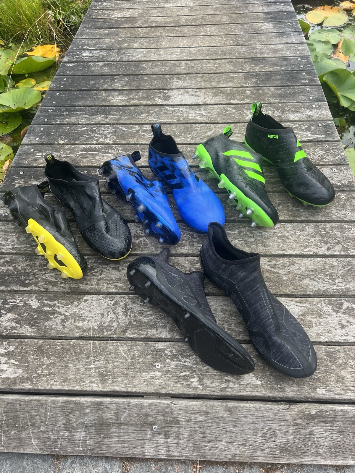 Adidas Glitch Football Boots Size UK 10.5 (3 Outer Shells And 1 Inner) FG and SG for sale on Ebay