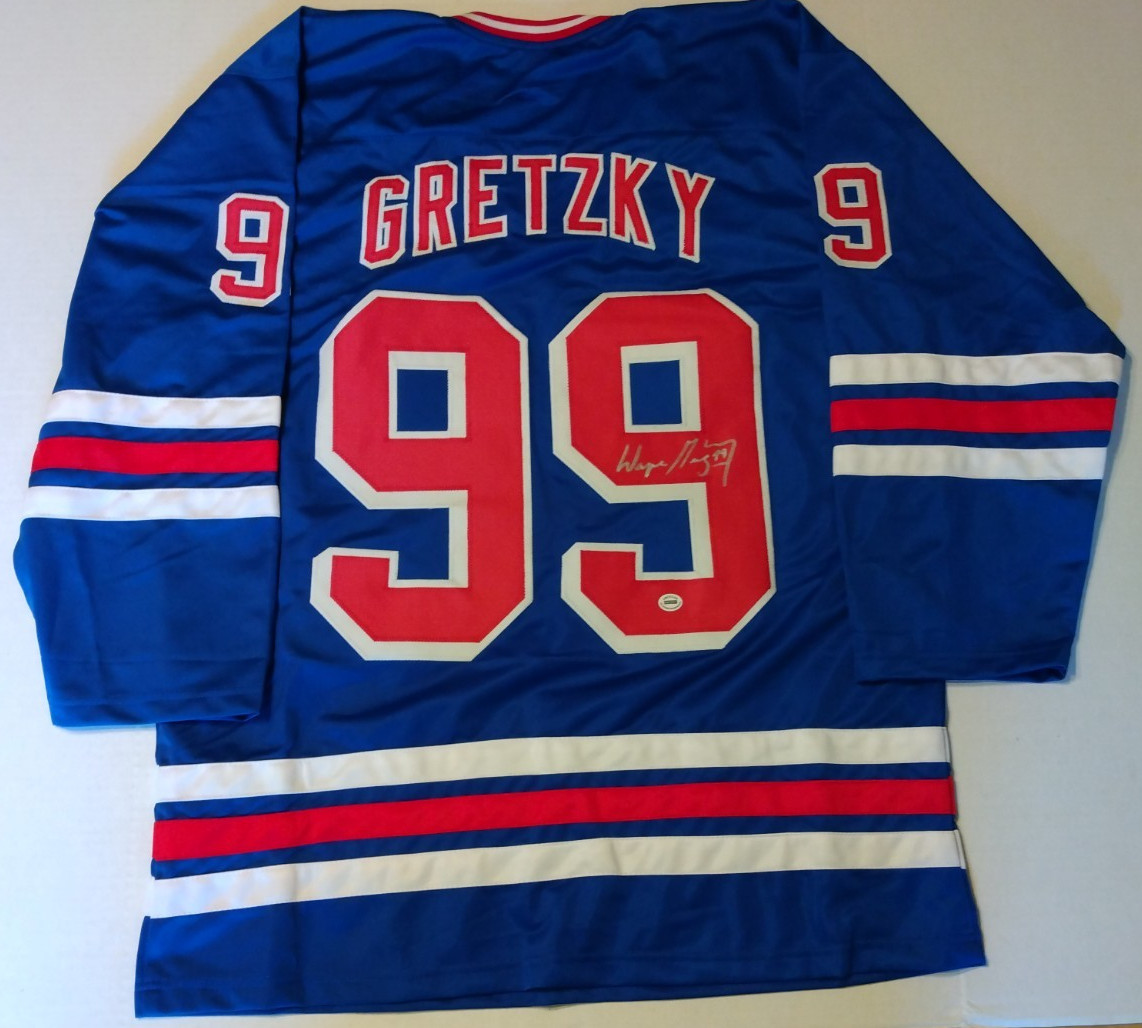 Wayne Gretzky #99 New York Rangers Autographed Signed Jersey  COA AUTO for sale on Ebay