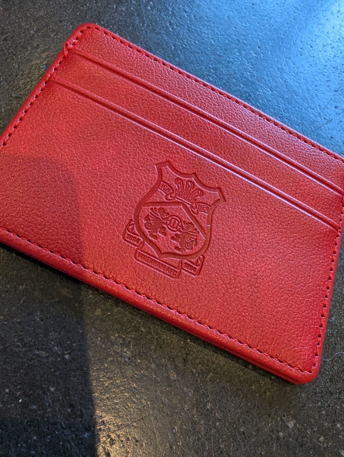 Wrexham FC Card Wallet for sale on Ebay