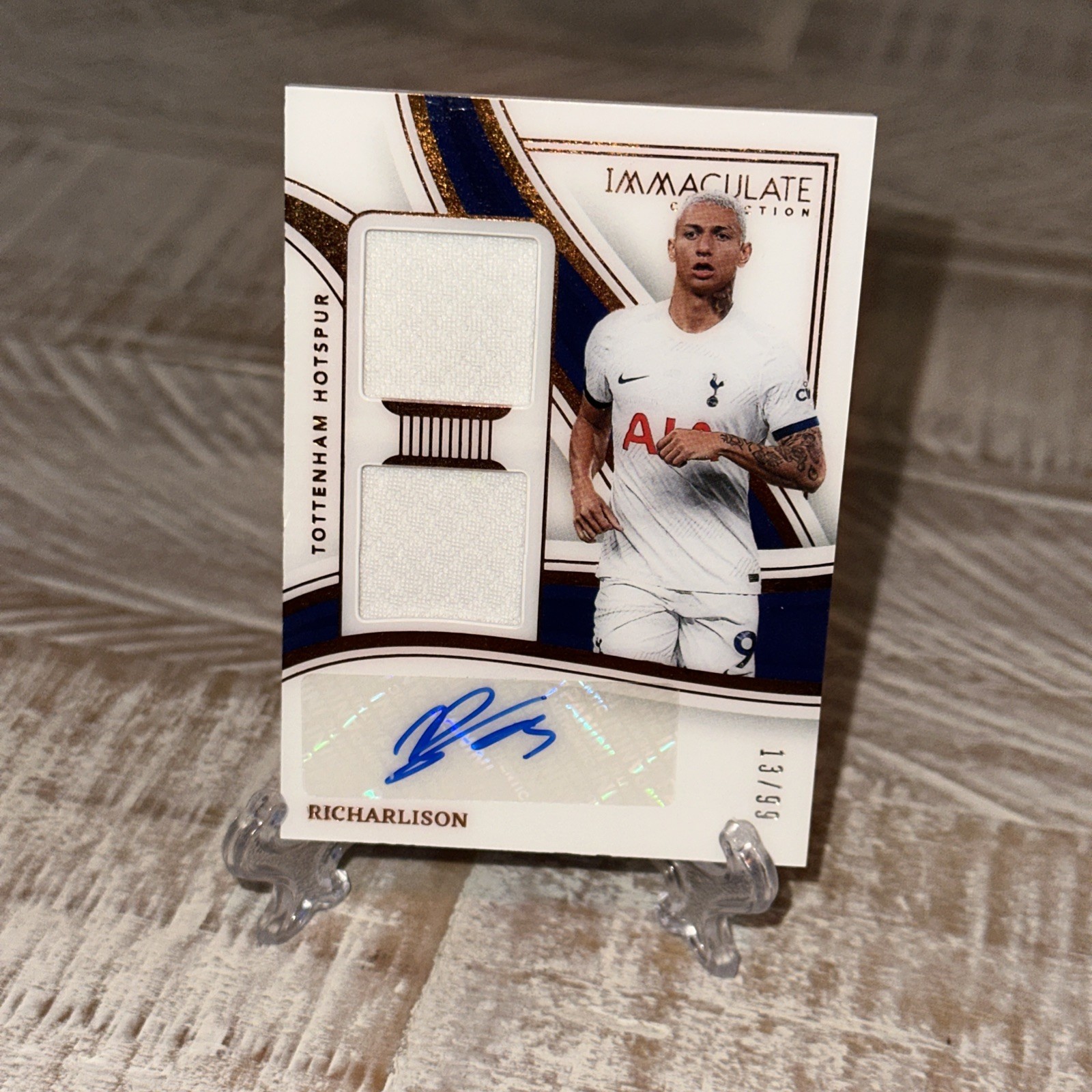 Immaculate Collection - Richarlison - 13/99 - Auto - Patch - Tottenham for sale on Ebay