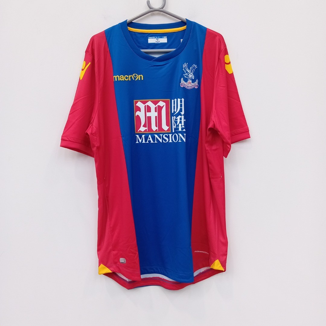 Macron Crystal Palace FC Football Shirt Size 3XL 2016-17 Home Kit New NWT FLT20 for sale on Ebay