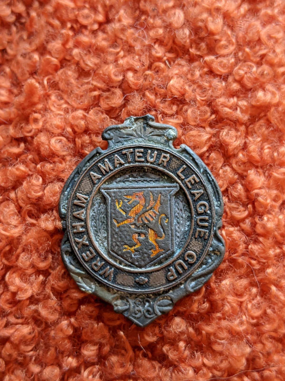 Wrexham Amateur League Cup Runners Up Medal 4th battalion Royal Welch Fusiliers  for sale on Ebay