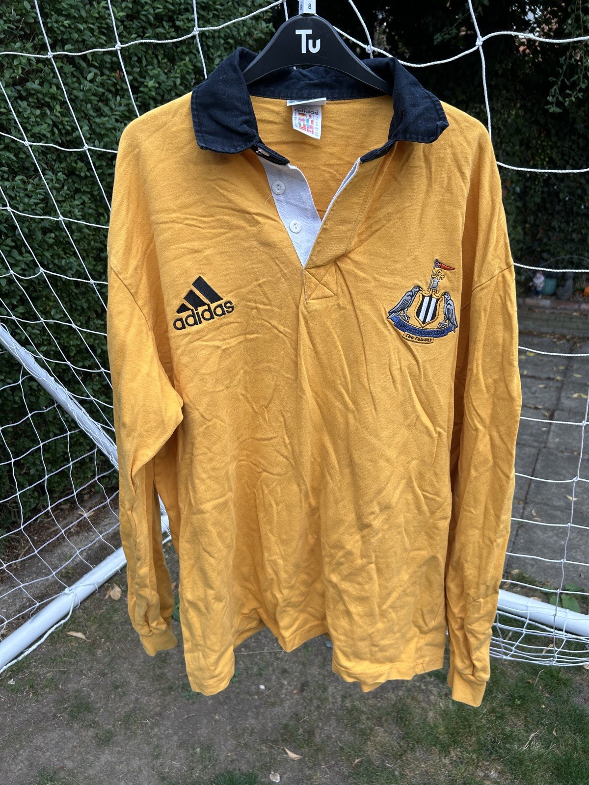 Vintage Newcastle Falcons Away Jersey Shirt Size M to XL Adidas for sale on Ebay