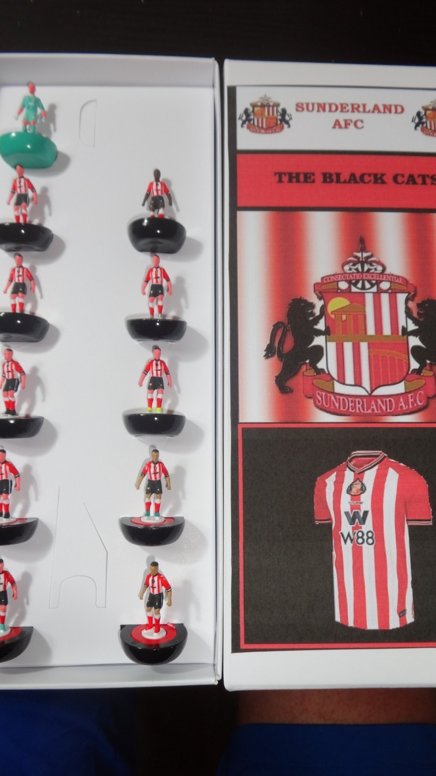 subbuteo SUNDERLAND AFC  25/26  2K4 for sale on Ebay
