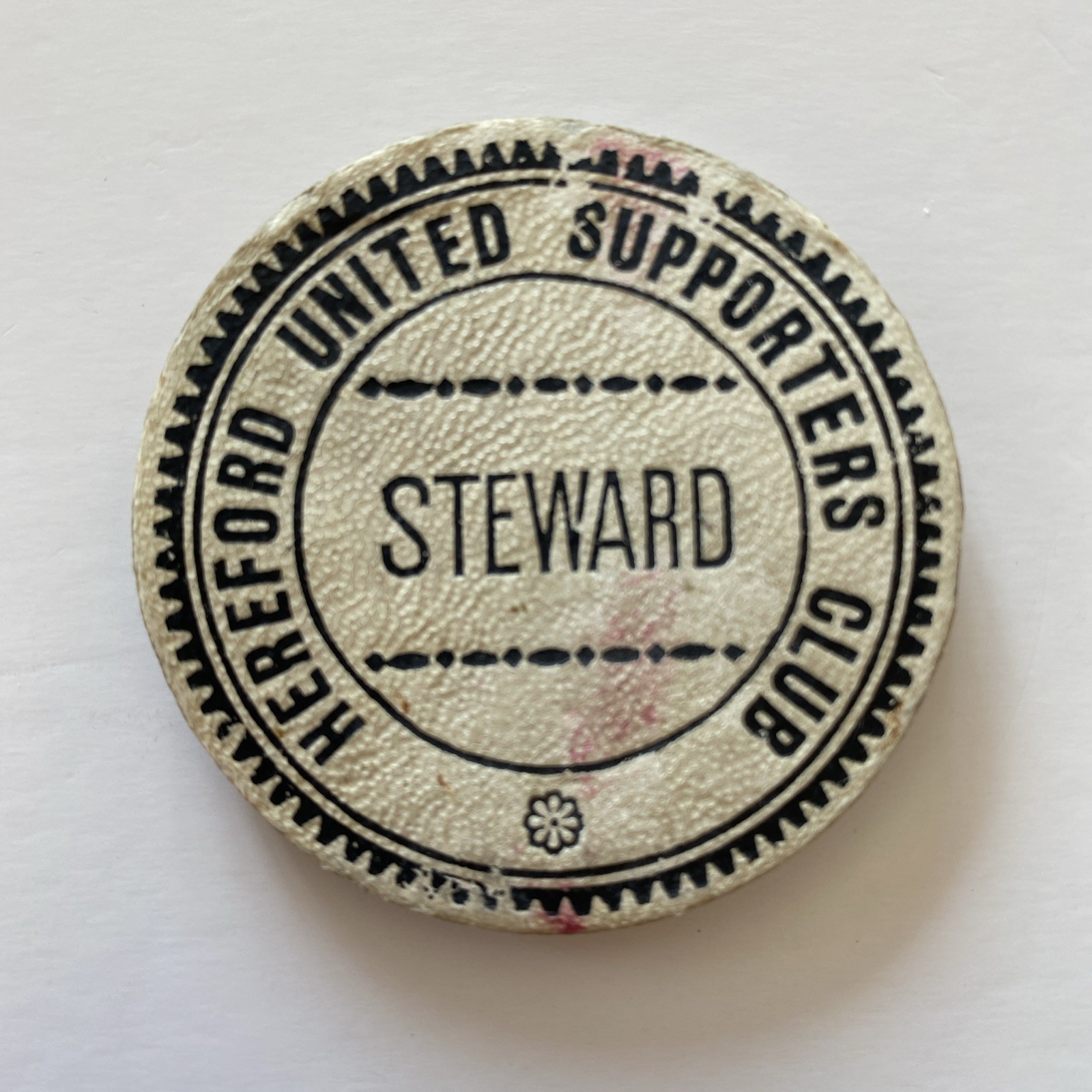 Original Hereford United Supporters Club Steward pin Badge c1950’s Rare Vintage for sale on Ebay