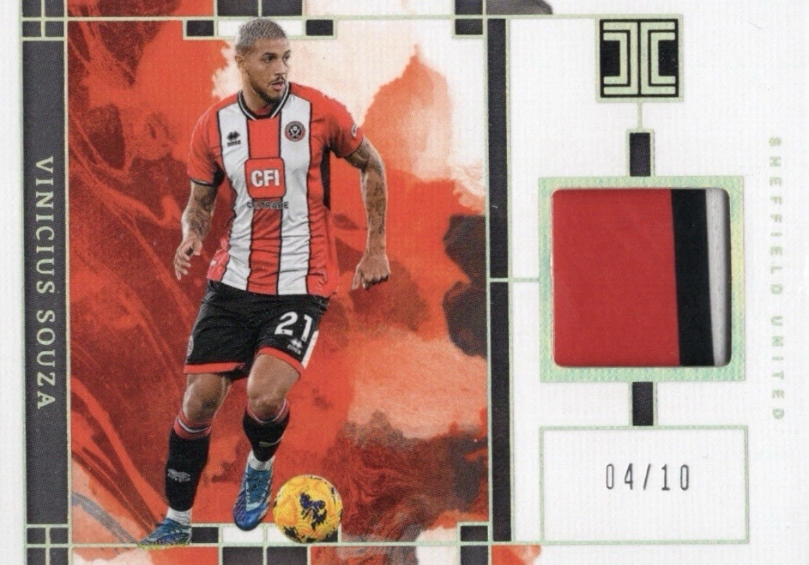Vinicius Souza Gold Patch /10 SSP Panini Impeccable 23/24 Sheffield United Relic for sale on Ebay