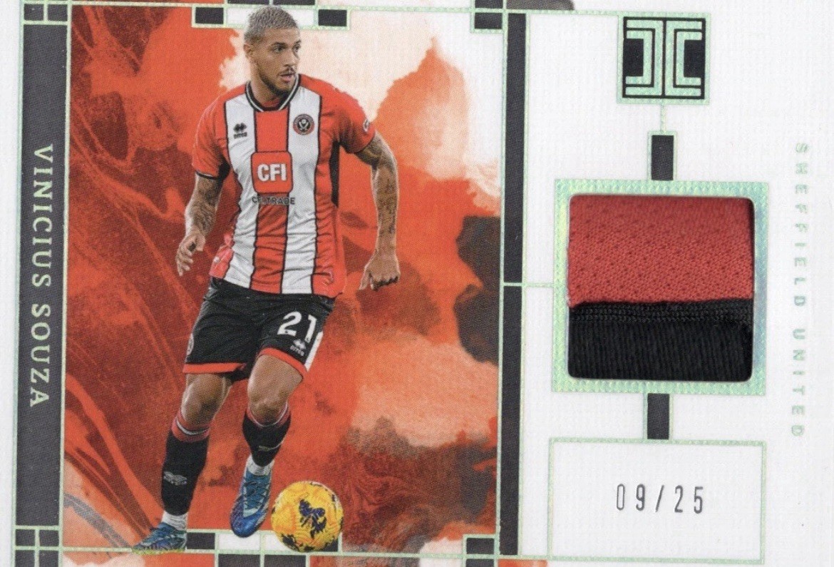 Vinicius Souza Patch /25 SP Panini Impeccable 23/24 Sheffield United Relic for sale on Ebay