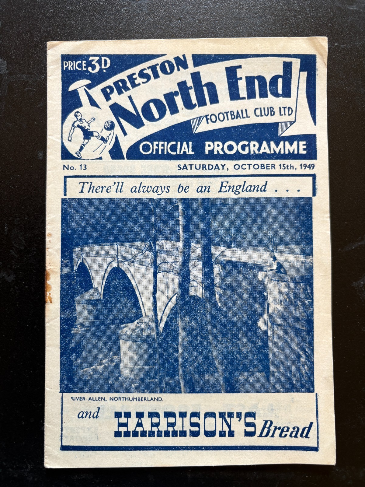 1949-50 Preston North End Reserves v Everton Reserves for sale on Ebay