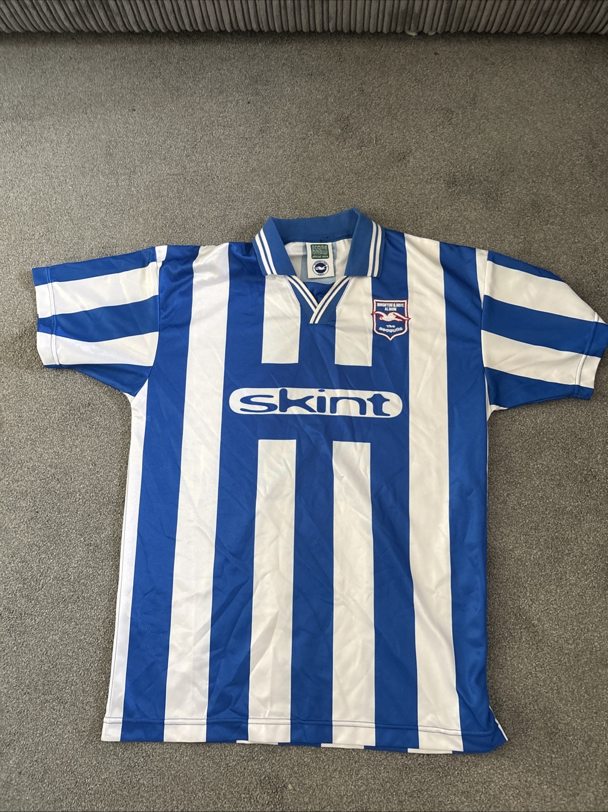 Brighton and Hove Albion Score Draw Shirt for sale on Ebay