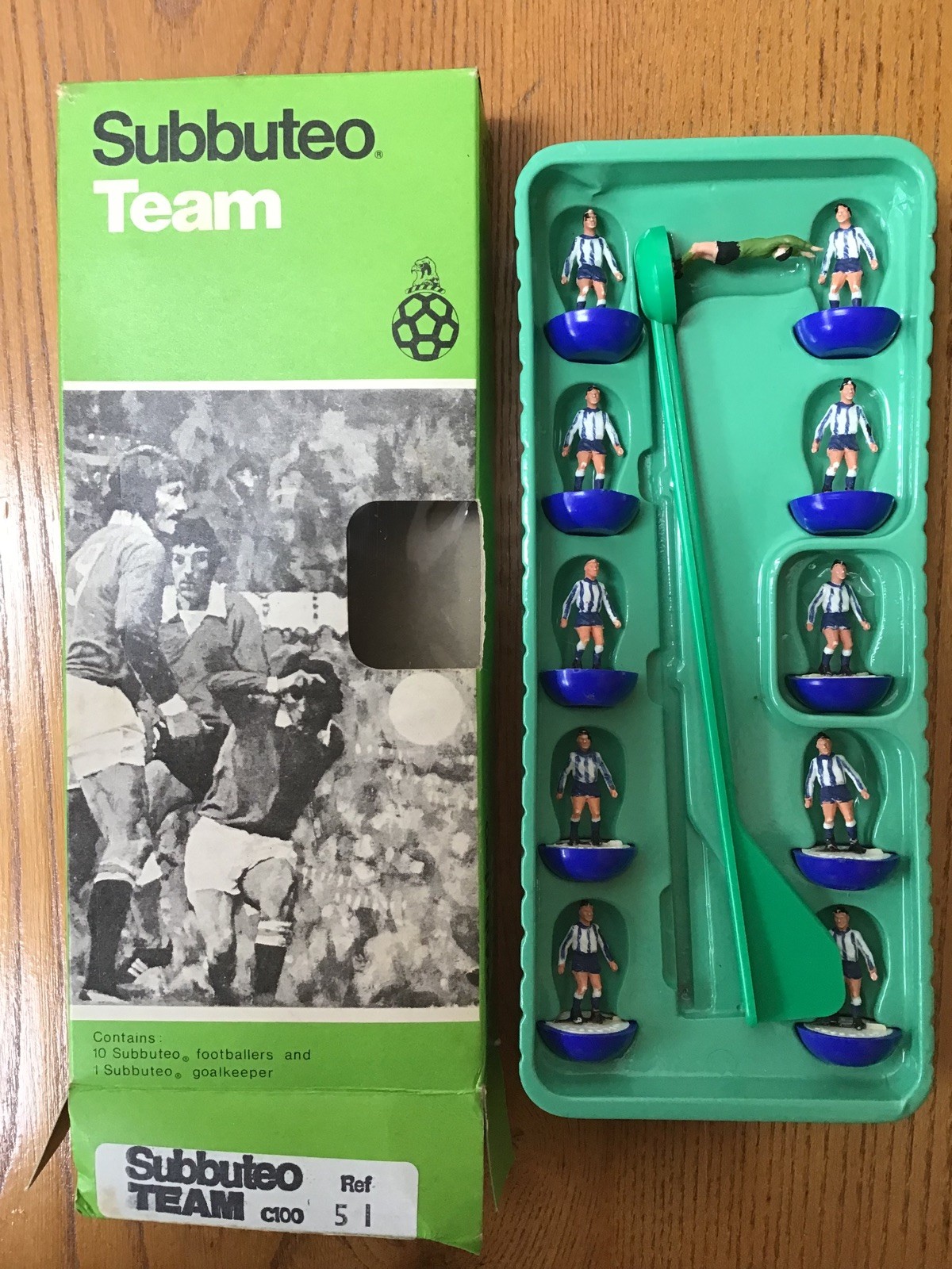 Subbuteo HW Team 51 Brighton with original reference label. for sale on Ebay