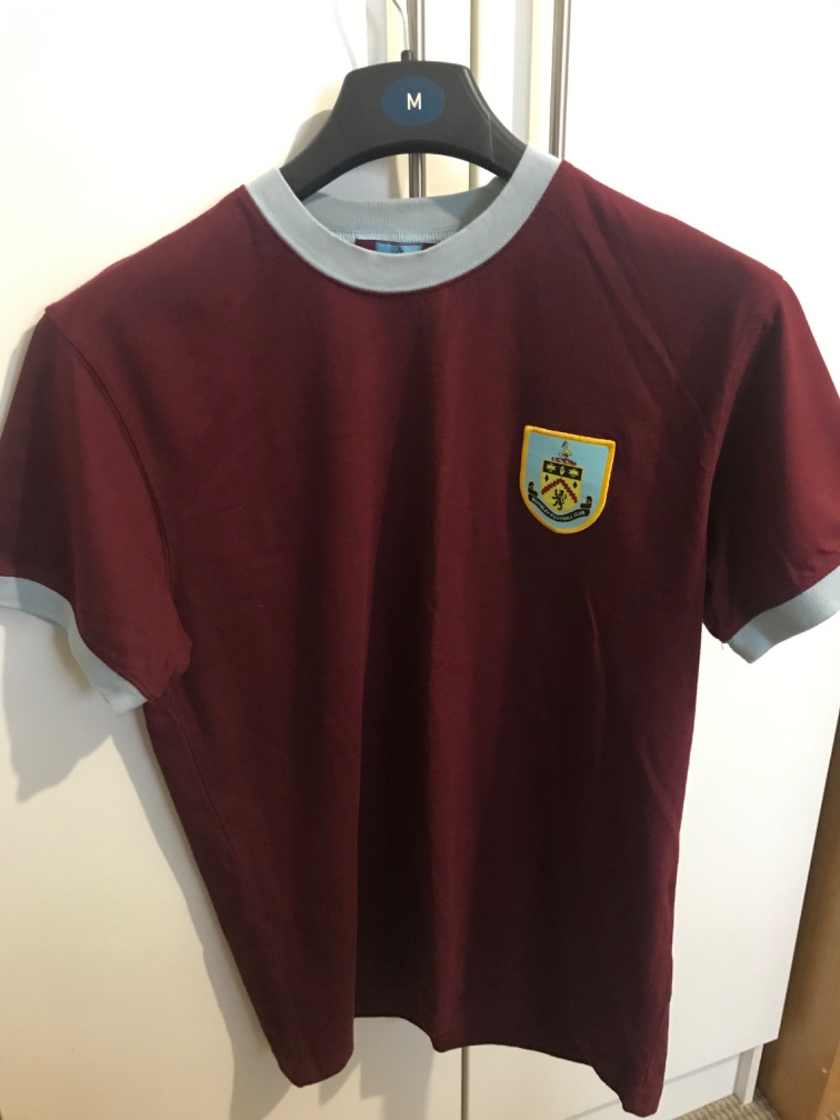 Burnley vintage style t-shirt size M for sale on Ebay