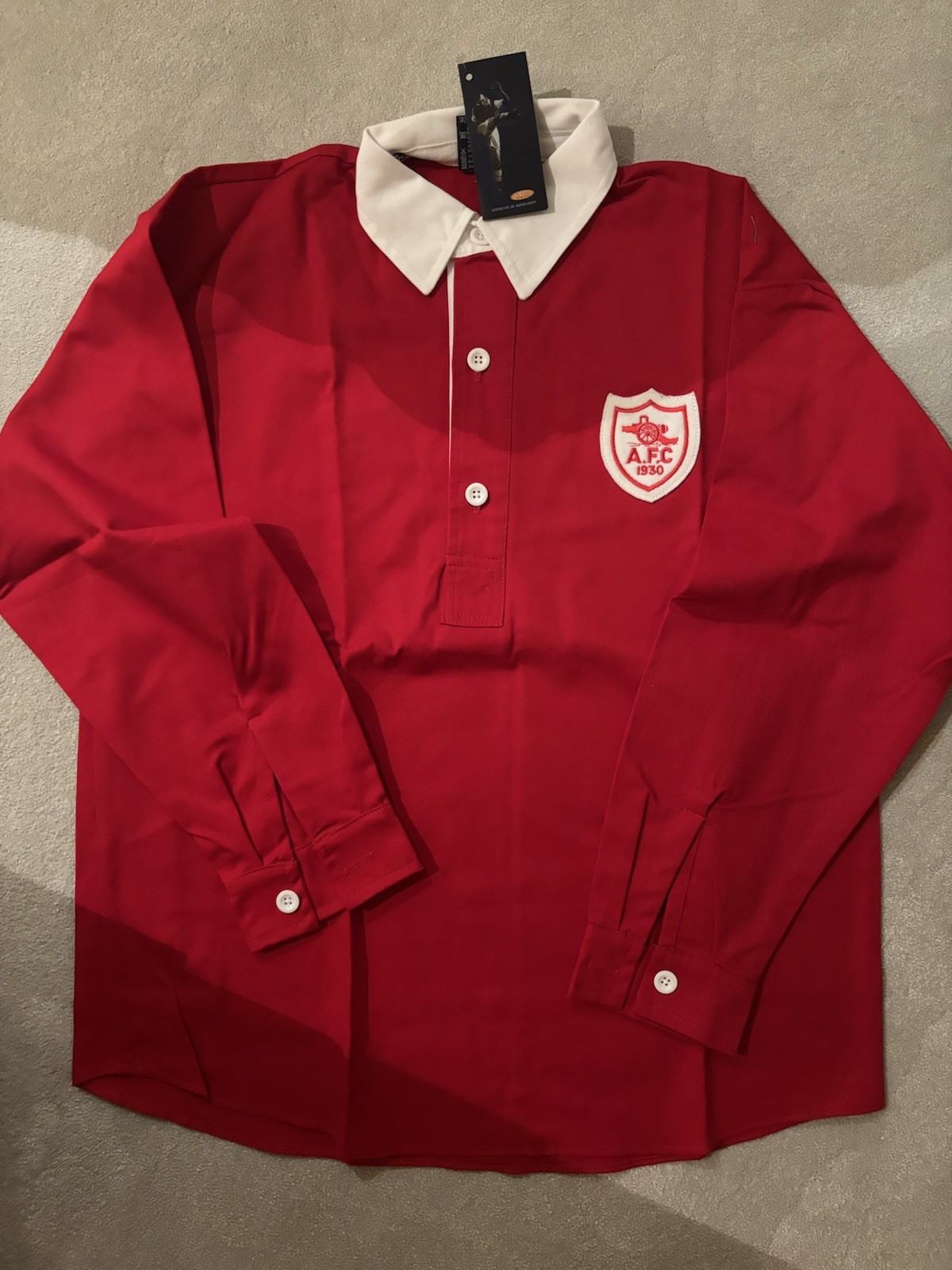 Retro Arsenal Shirt for sale on Ebay