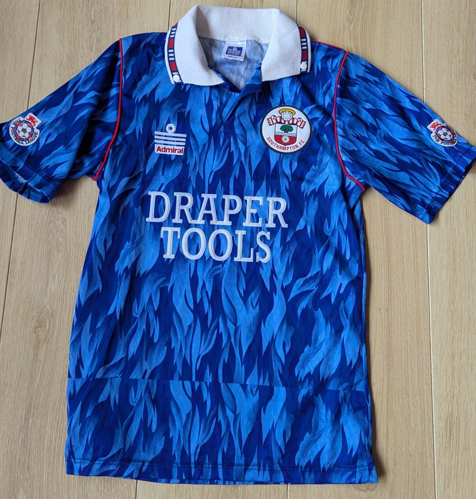Southampton 1991 - 93 Hummel away shirt size Large Boys (30-32) for sale on Ebay