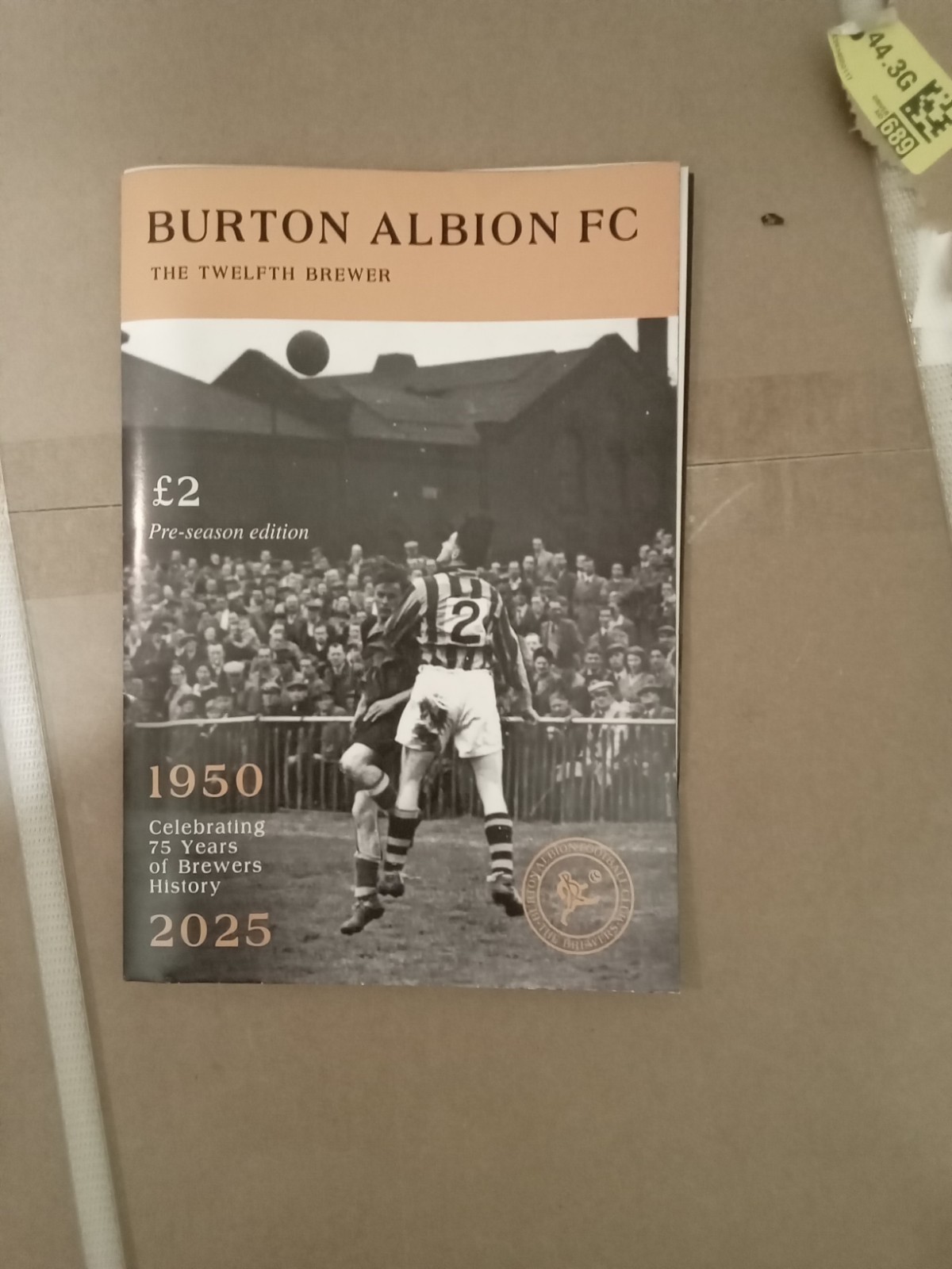 Burton Albion V Birmingham City,  Sheffield United And Derby County for sale on Ebay