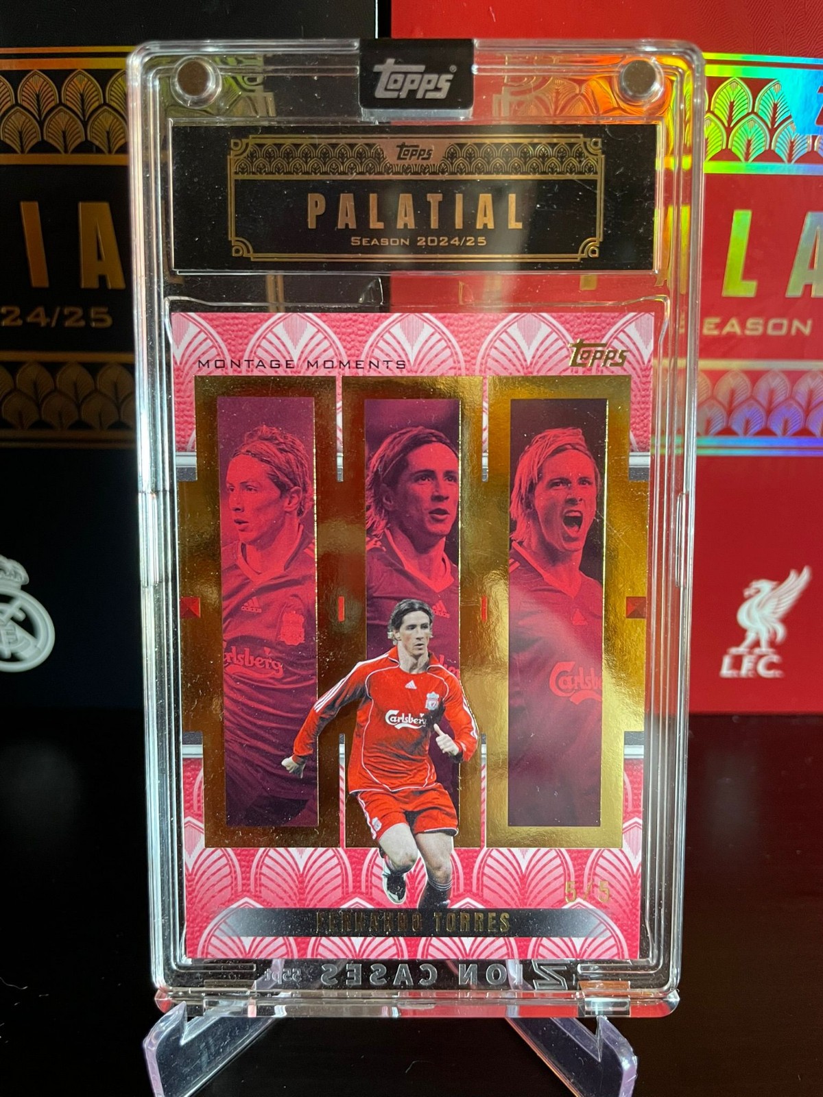 2024-25 Topps PALATIAL Liverpool Fernando Torres Montage Moments 5/5 ~ Ebay 1/1 for sale on Ebay