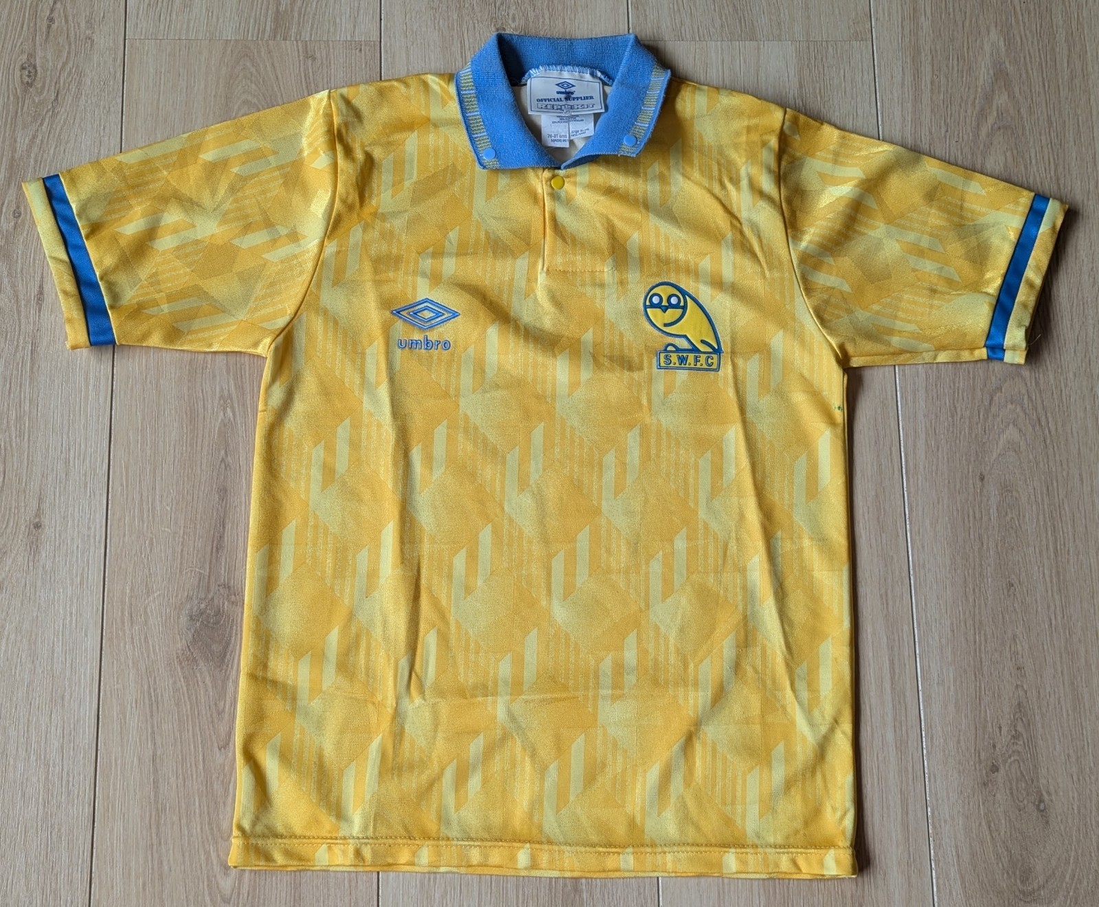 Sheffield Wednesday 1990 - 92 Umbro away shirt Large boys 30-32 original for sale on Ebay