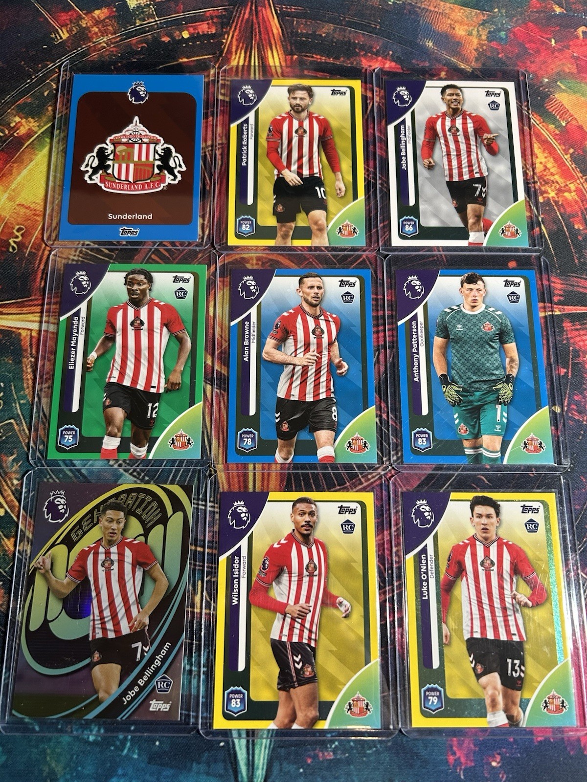 Topps 2026 Sunderland Rookie Bundle And Mix Short Prints for sale on Ebay