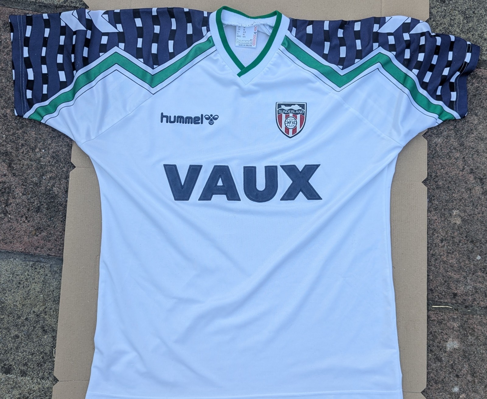 Sunderland 1991-94 original Hummel away shirt Size Medium (not a repro/remake) for sale on Ebay