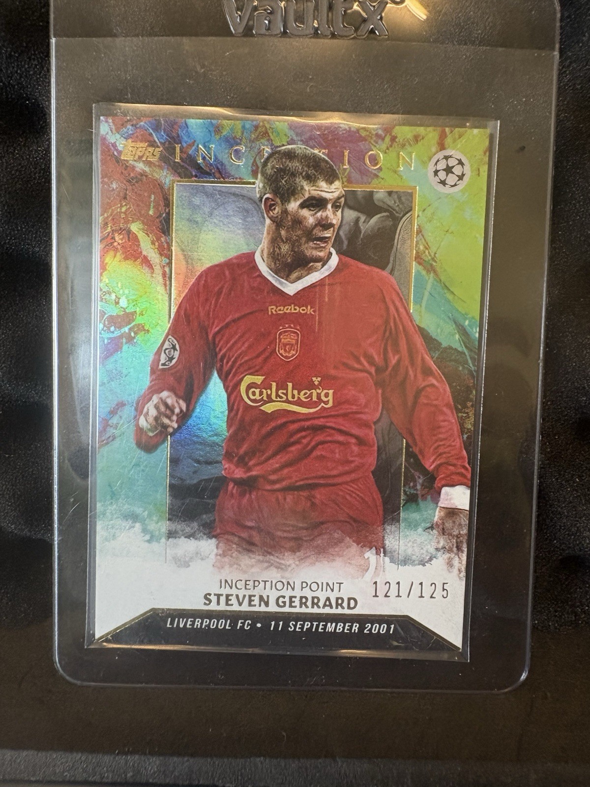Steven Gerrard Liverpool **/125** Inception Point 2024 Topps Inception for sale on Ebay