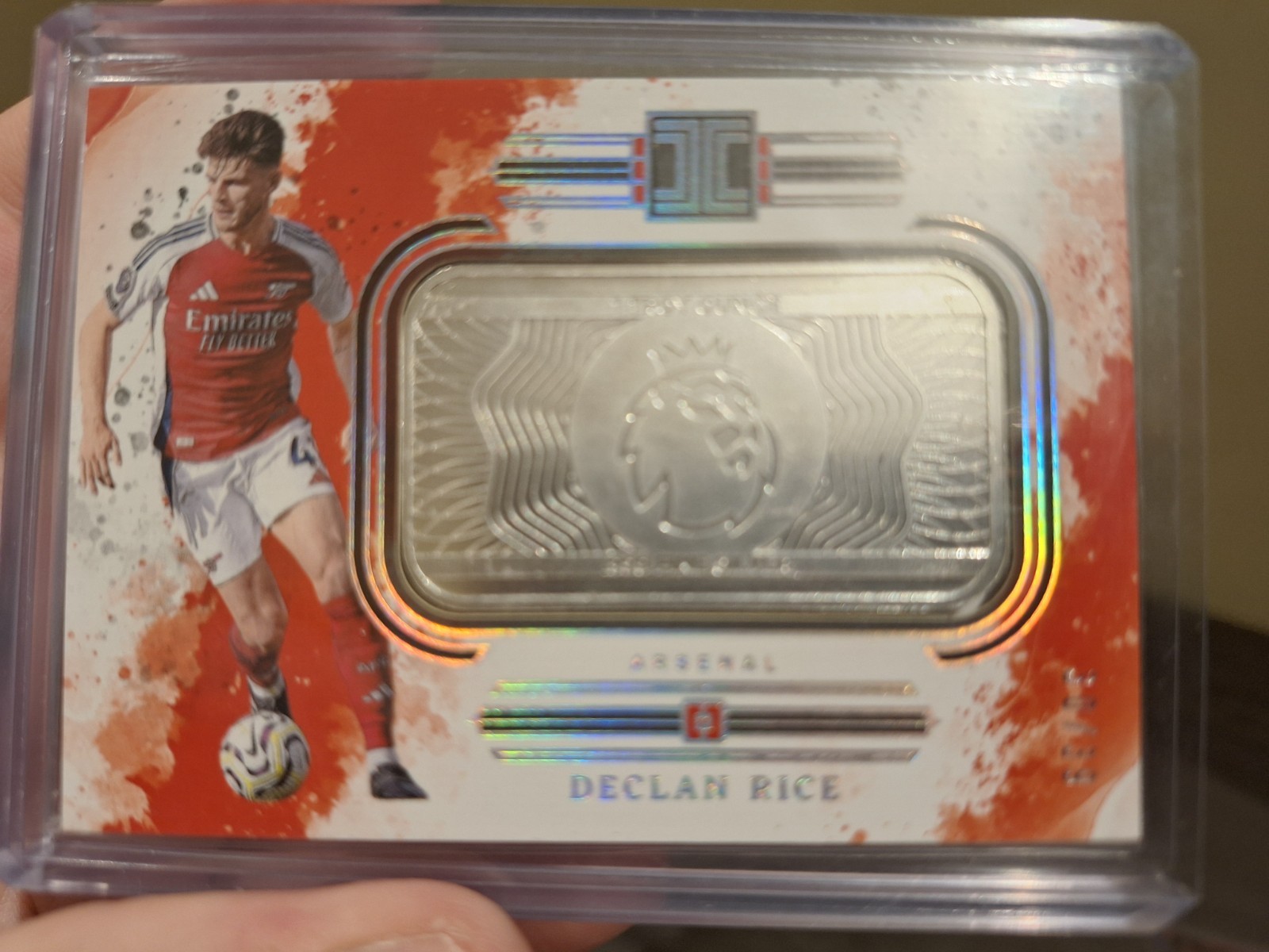 Declan Rice, Arsenal, Impeccable 2024-25, Silver Bar, 30/99 🔥 for sale on Ebay