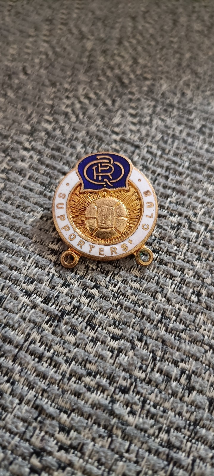 QPR Queens park rangers 1950's supporters club enamel  badge for sale on Ebay