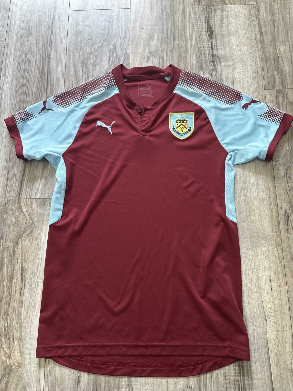 BURNLEY FC Football Shirt 2017/2018 Boys Age 13-14 Years for sale on Ebay