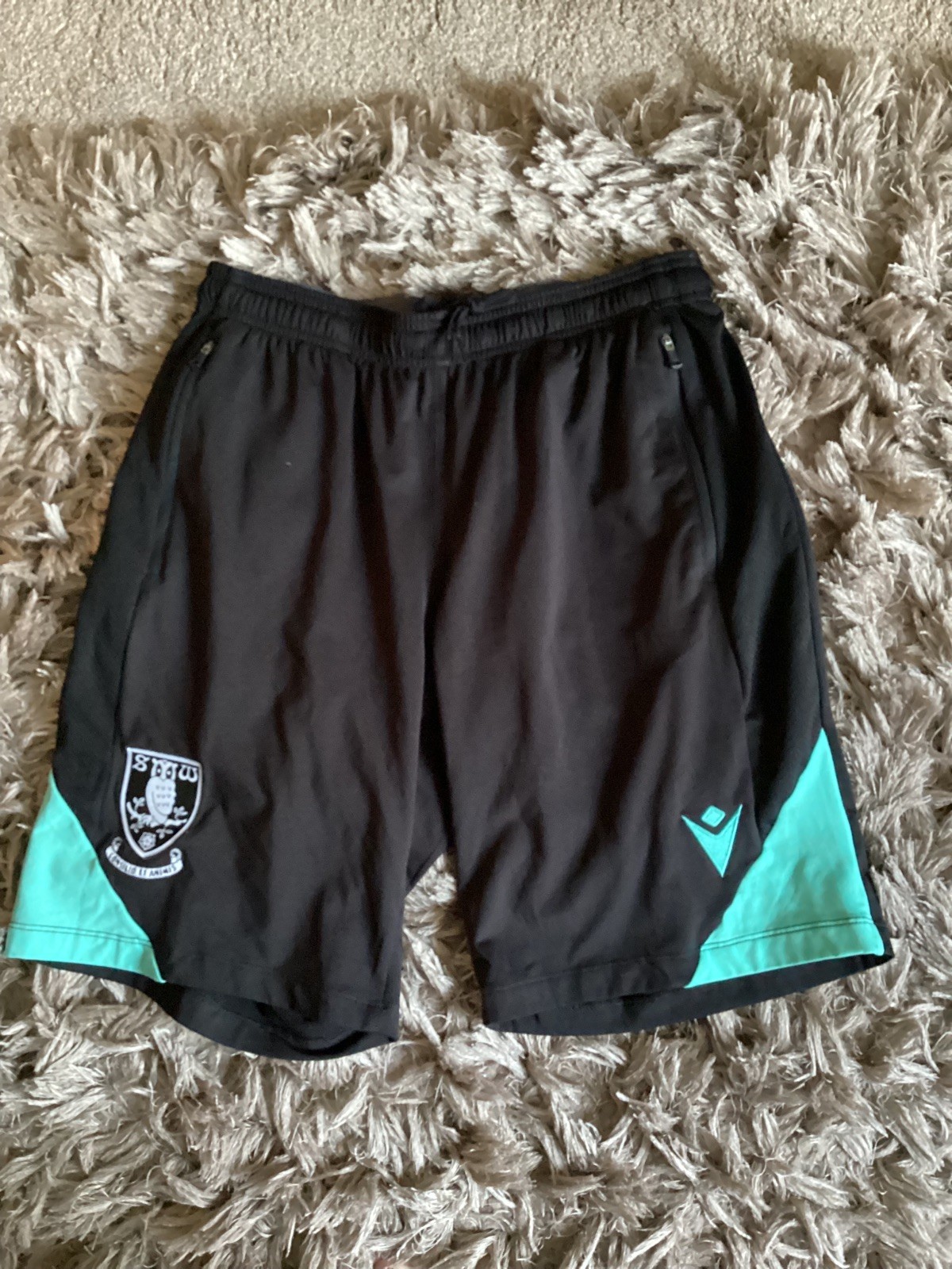 Sheffield Wednesday Training Shorts Adults Large  for sale on Ebay