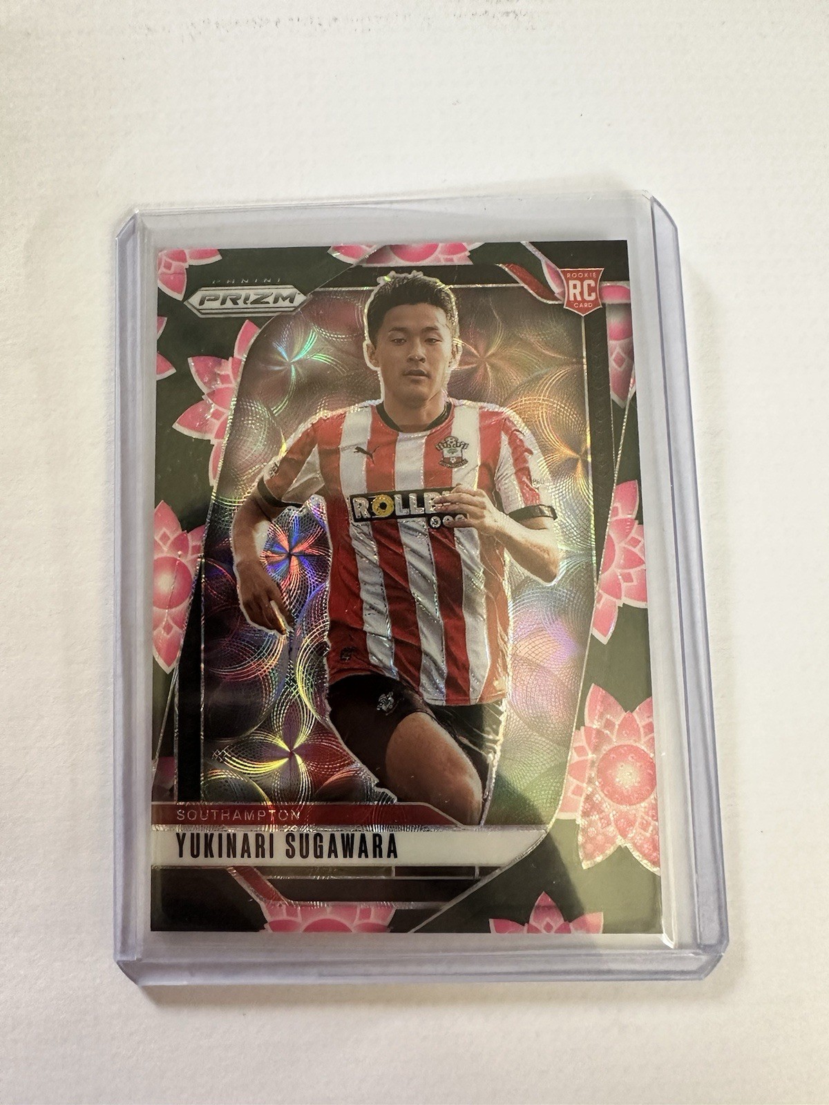 Yukinari Sugawara Lotus Flower /18 Southampton SSP Panini Prism 24/25 for sale on Ebay