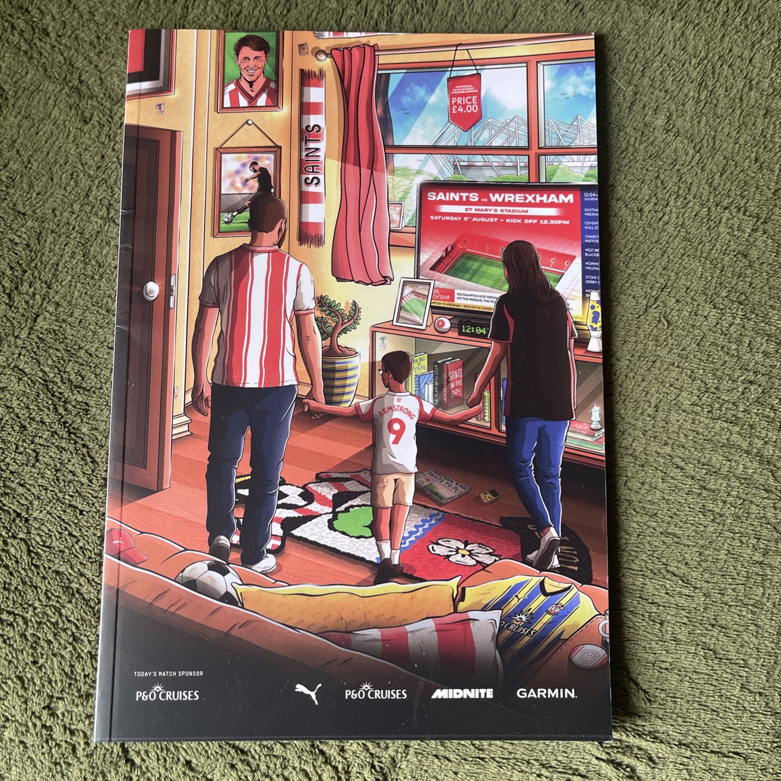  SOUTHAMPTON v WREXHAM 9/8/2025 OFFICIAL PROGRAMME   for sale on Ebay