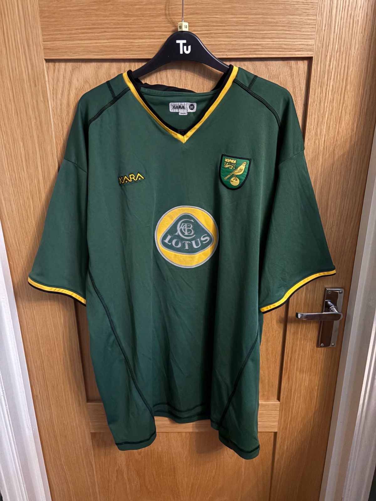 Norwich City 2003/04 Away Shirt (Size XL) Lotus Sponsor - Xara - Used - Genuine for sale on Ebay
