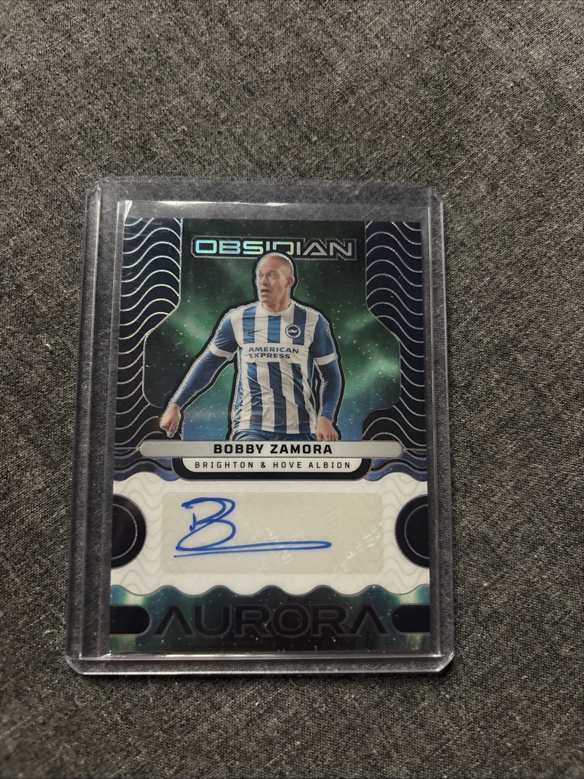2023-24 Panini Obsidian BOBBY ZAMORA Aurora Autograph Brighton #  /199  for sale on Ebay