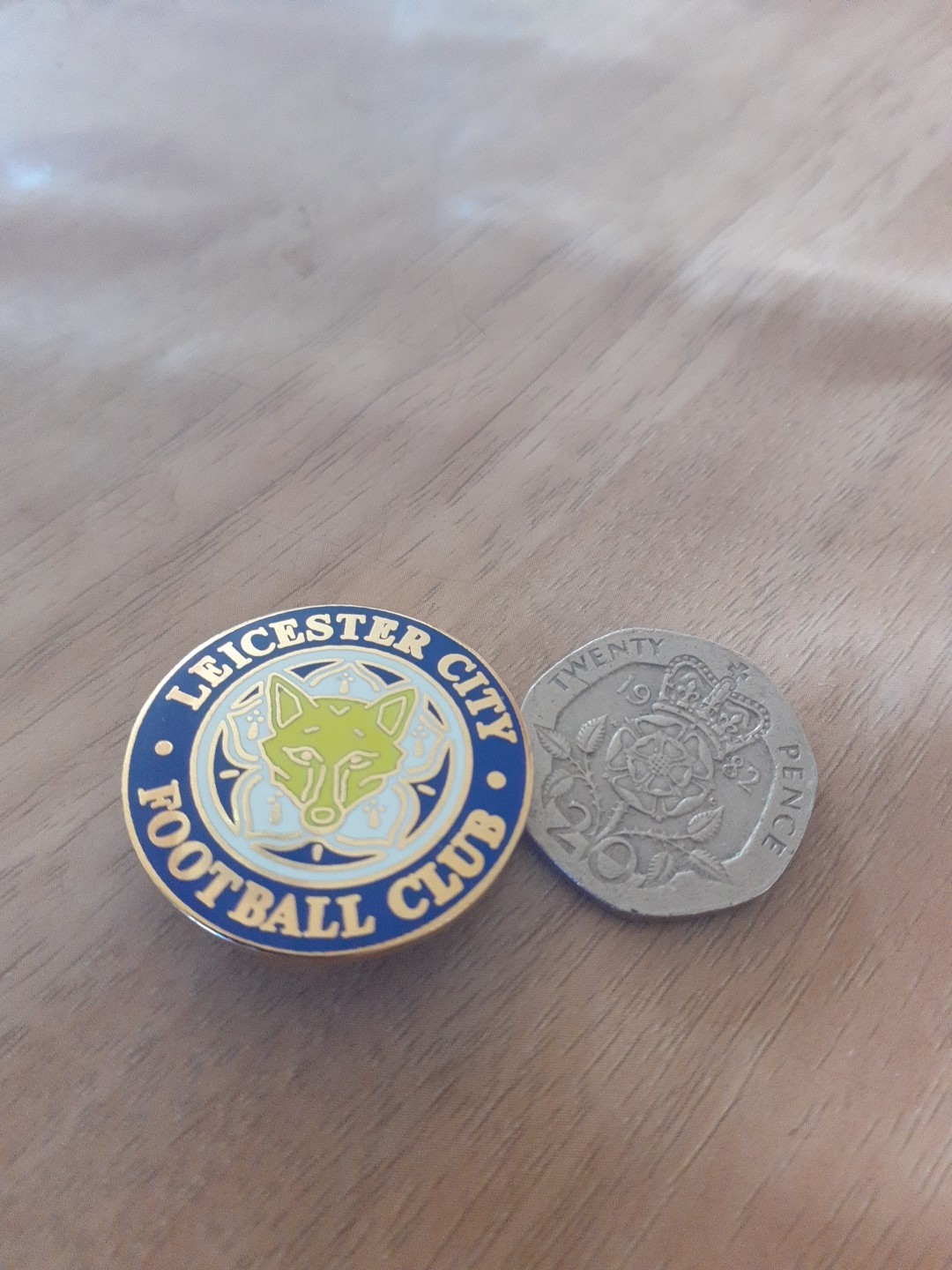 A Nice Leicester City Badge for sale on Ebay