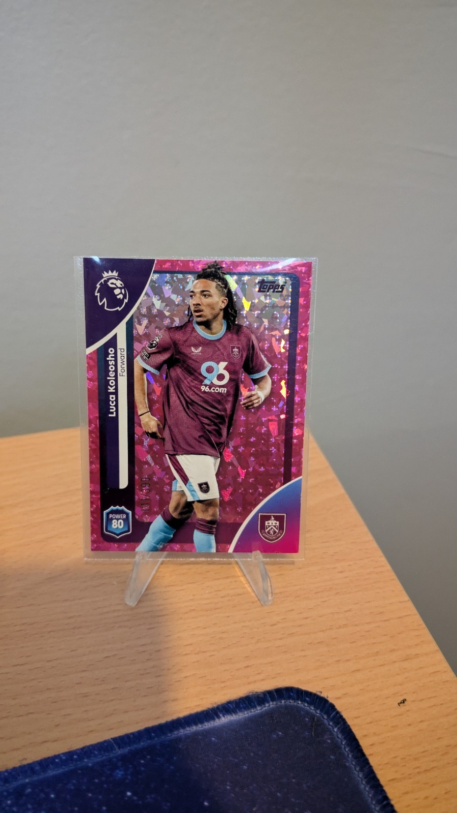 Luca Koleosho /399 Topps Premier League 2025-26 Burnley FC for sale on Ebay