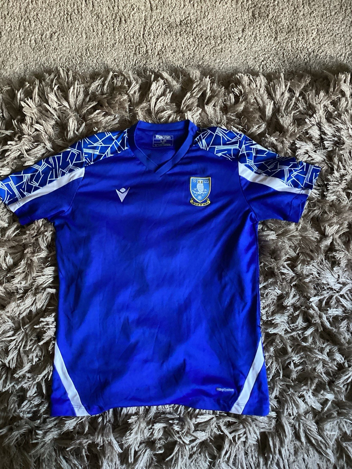 Sheffield Wednesday Home Training Shirt Adults XS for sale on Ebay