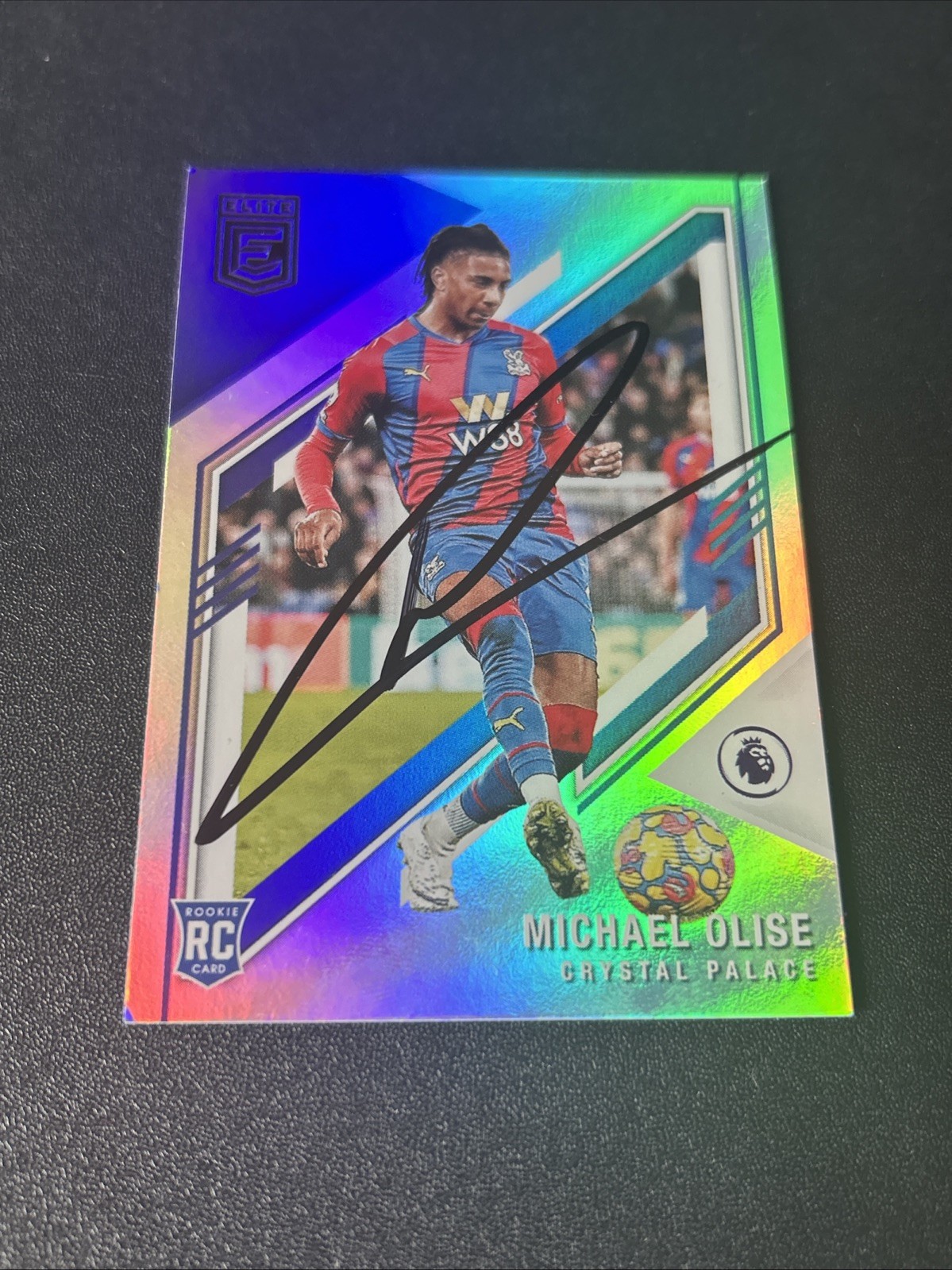 Michael Olise (Crystal Palace) Hand Signed 2021-22 Panini Donruss Card Rare ! for sale on Ebay