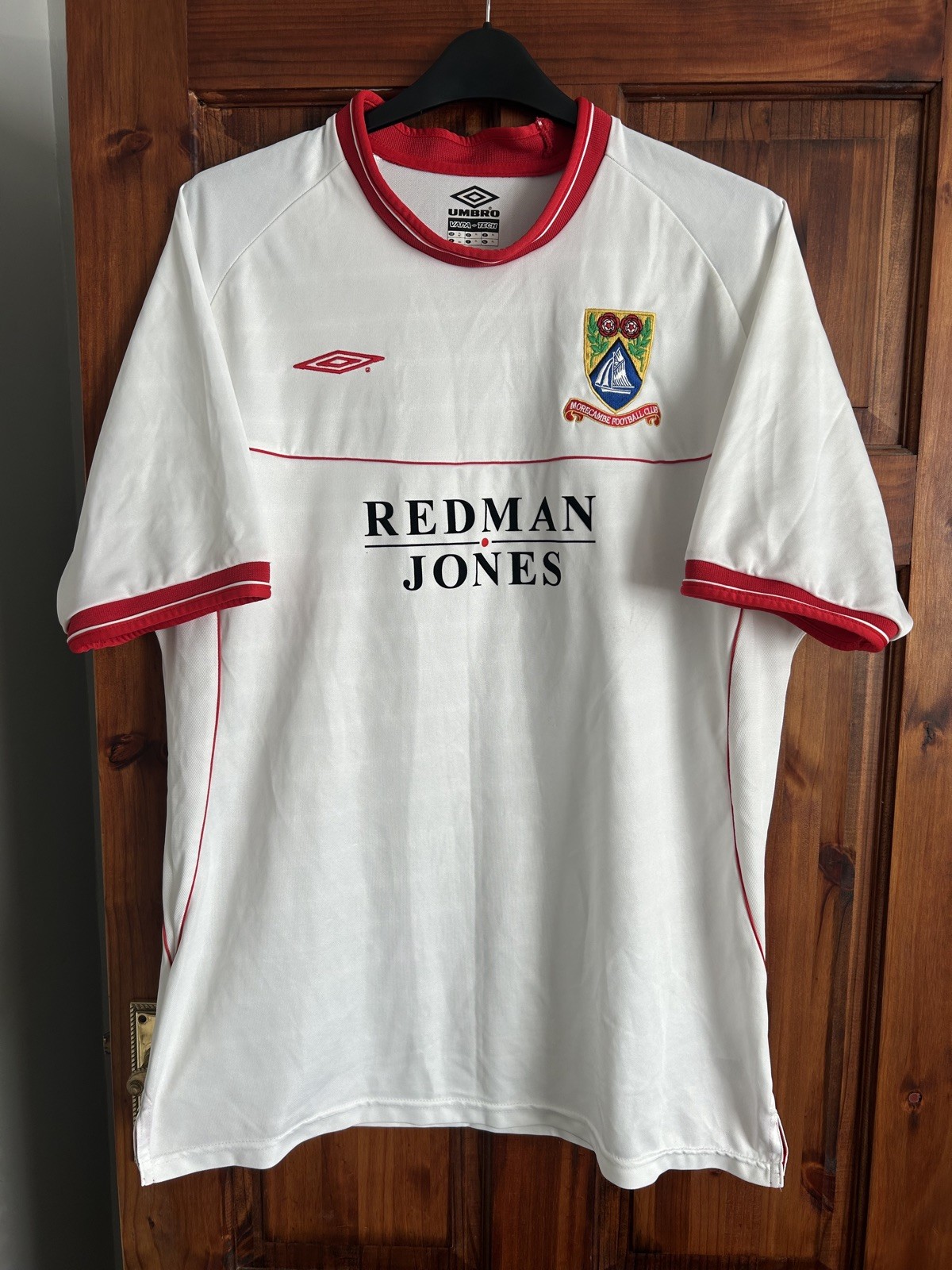 Morecambe FC 2000/01 Vintage Umbro Away Football Shirt Adult XL 2001 ORIGINAL  for sale on Ebay