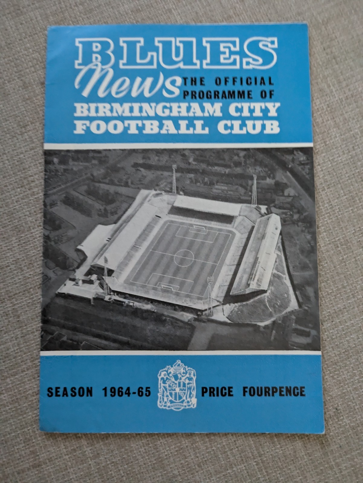 Birmingham City v Chelsea League Cup 1964/65. for sale on Ebay