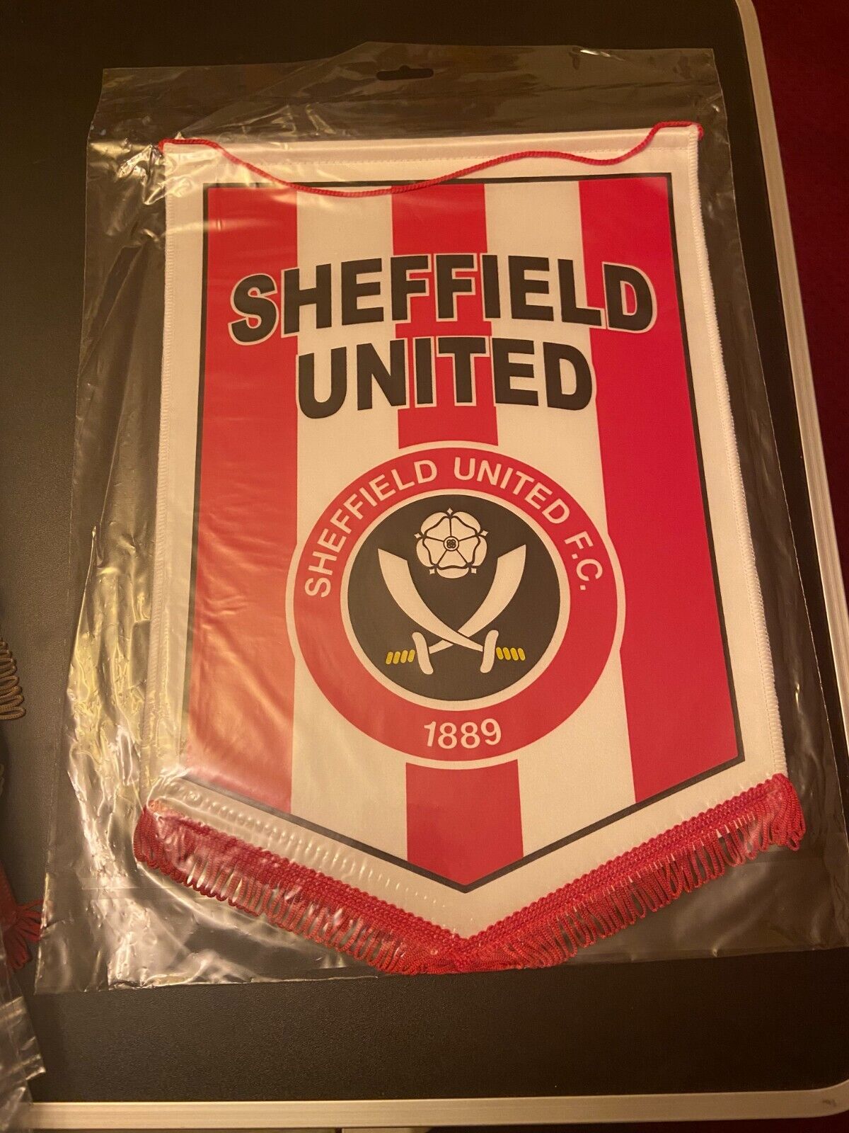 FOOTBALL PENNANT - ENGLAND - SHEFFIELD UNITED for sale on Ebay