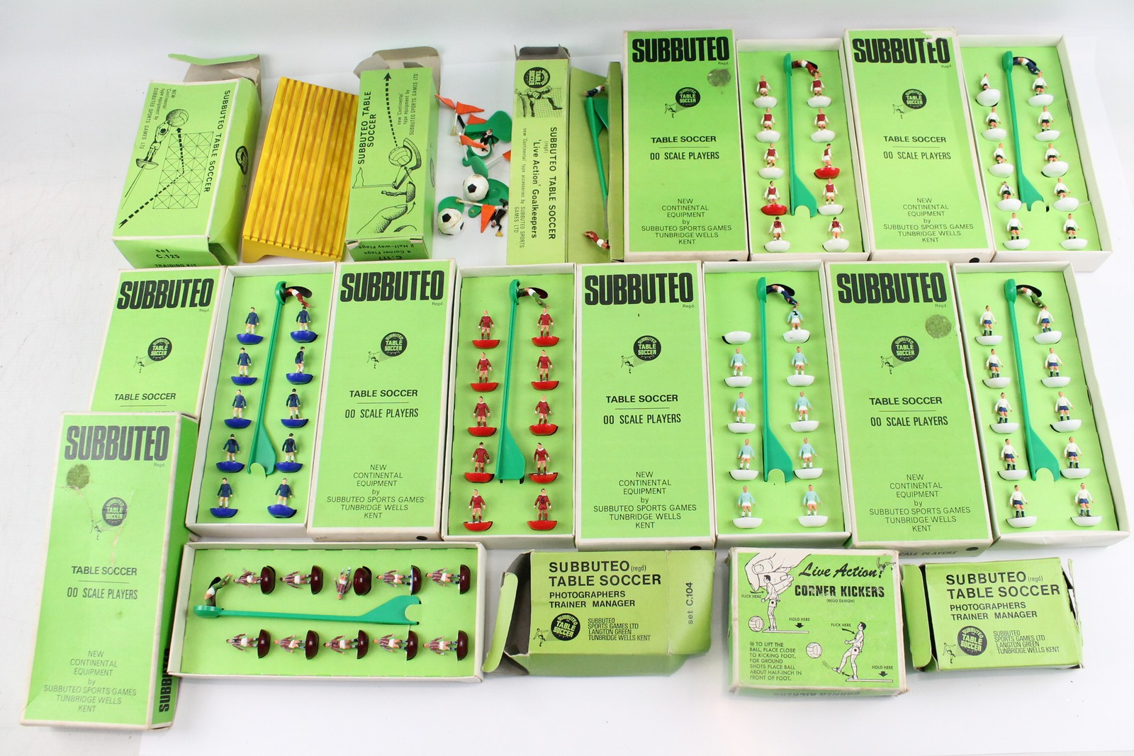 Subbuteo Boxes Teams Accessories Assorted Vintage Job Lot for sale on Ebay