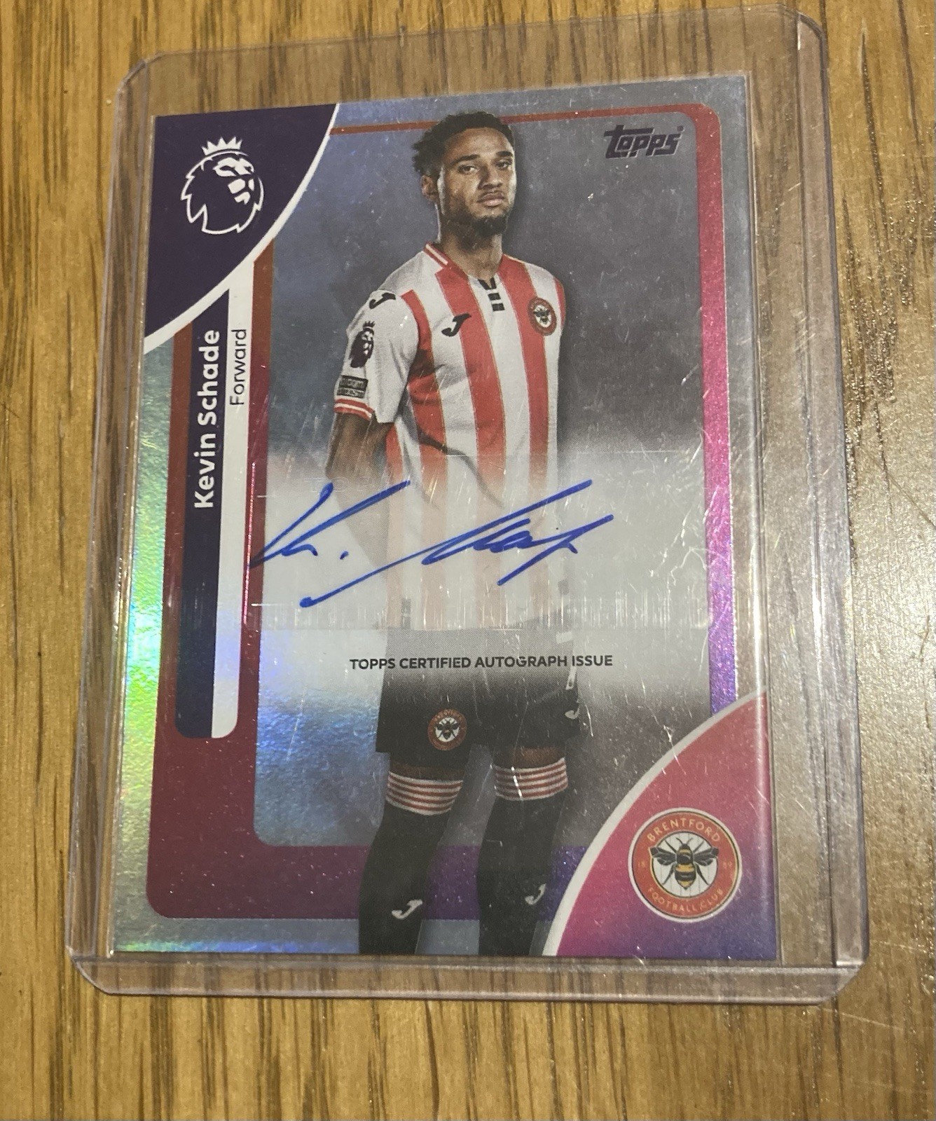 Topps Premier League 2026 Kevin Schade Autograph Brentford for sale on Ebay