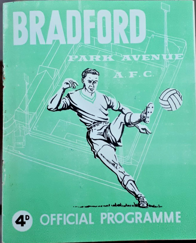 Bradford Park Avenue v Watford 1962/63 Season - 3rd Division Fixture for sale on Ebay