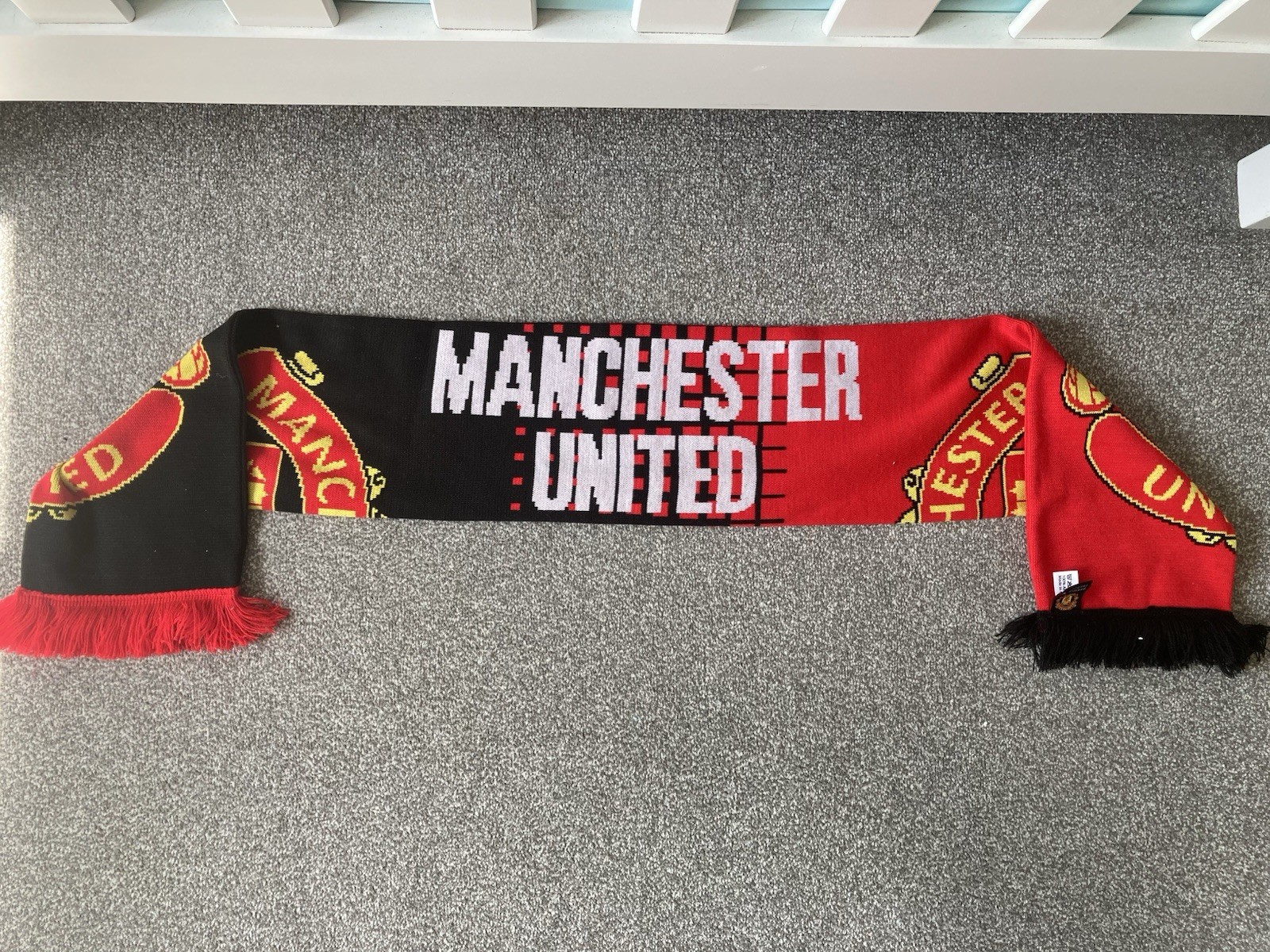 Manchester United And Ajax Football Club Scarves Official Merchandise for sale on Ebay