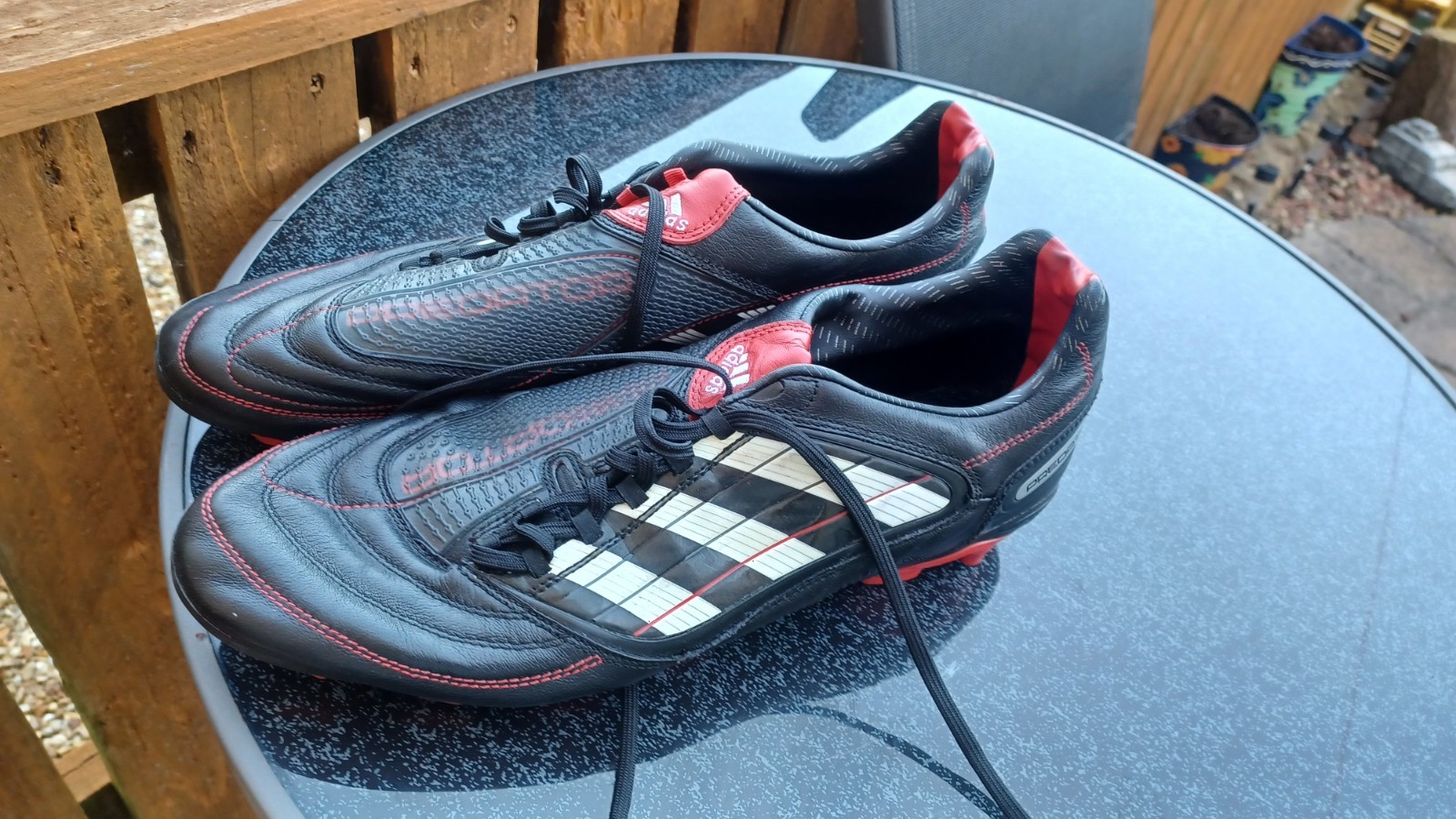 Mens Adidas Predator Football Boots Size 12 for sale on Ebay