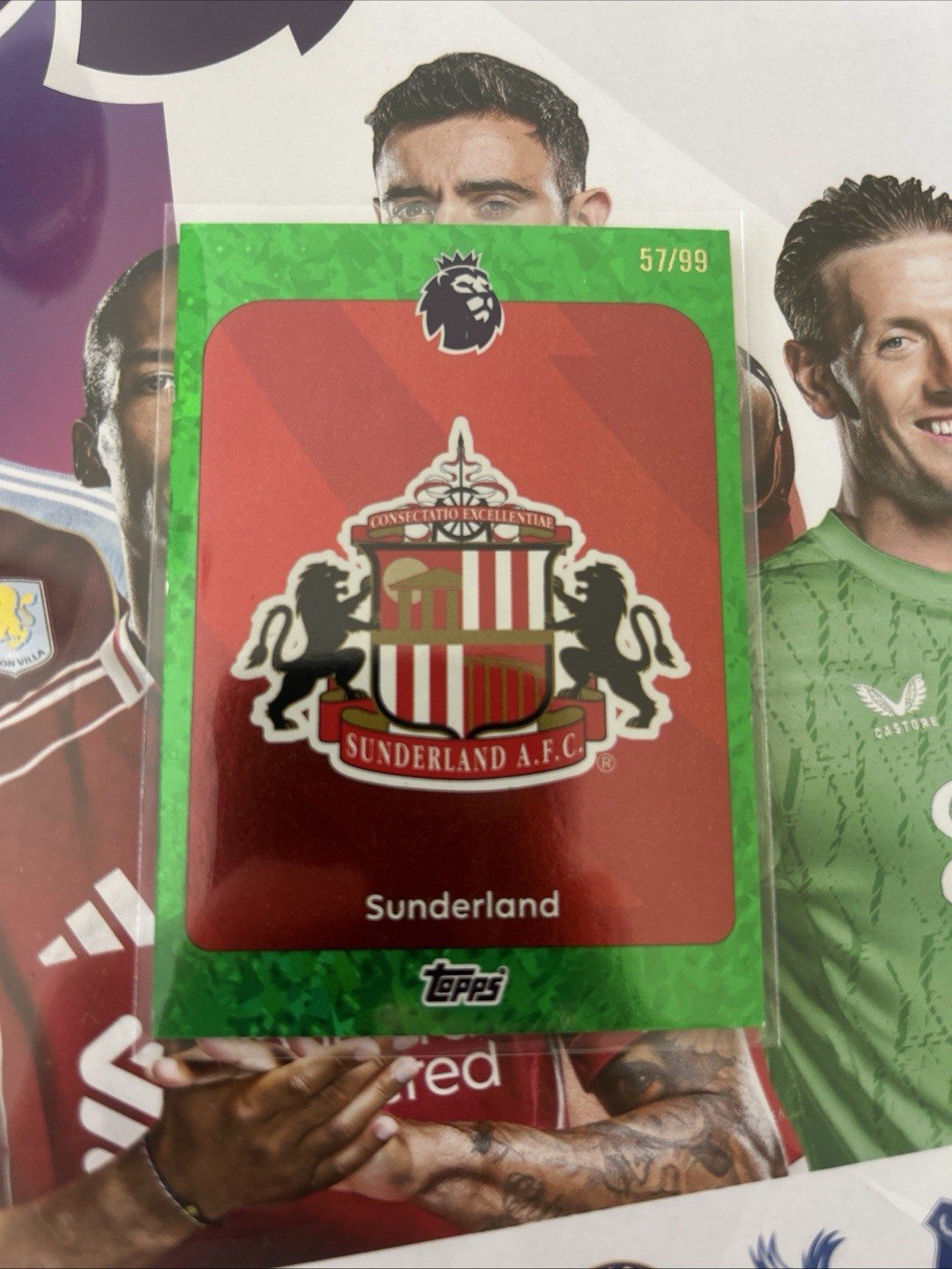 Topps Premier League 2025 2026 Sunderland Badge  for sale on Ebay