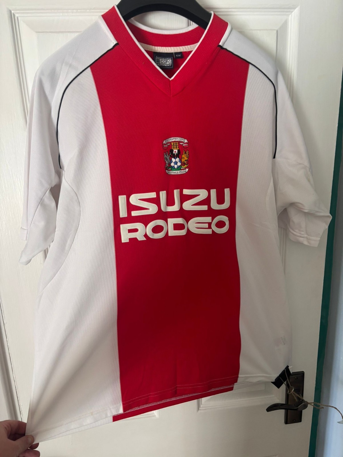 Coventry City Football Club CCFC 2003/2004 Away Football Shirt- Worn Once- 46-48 for sale on Ebay
