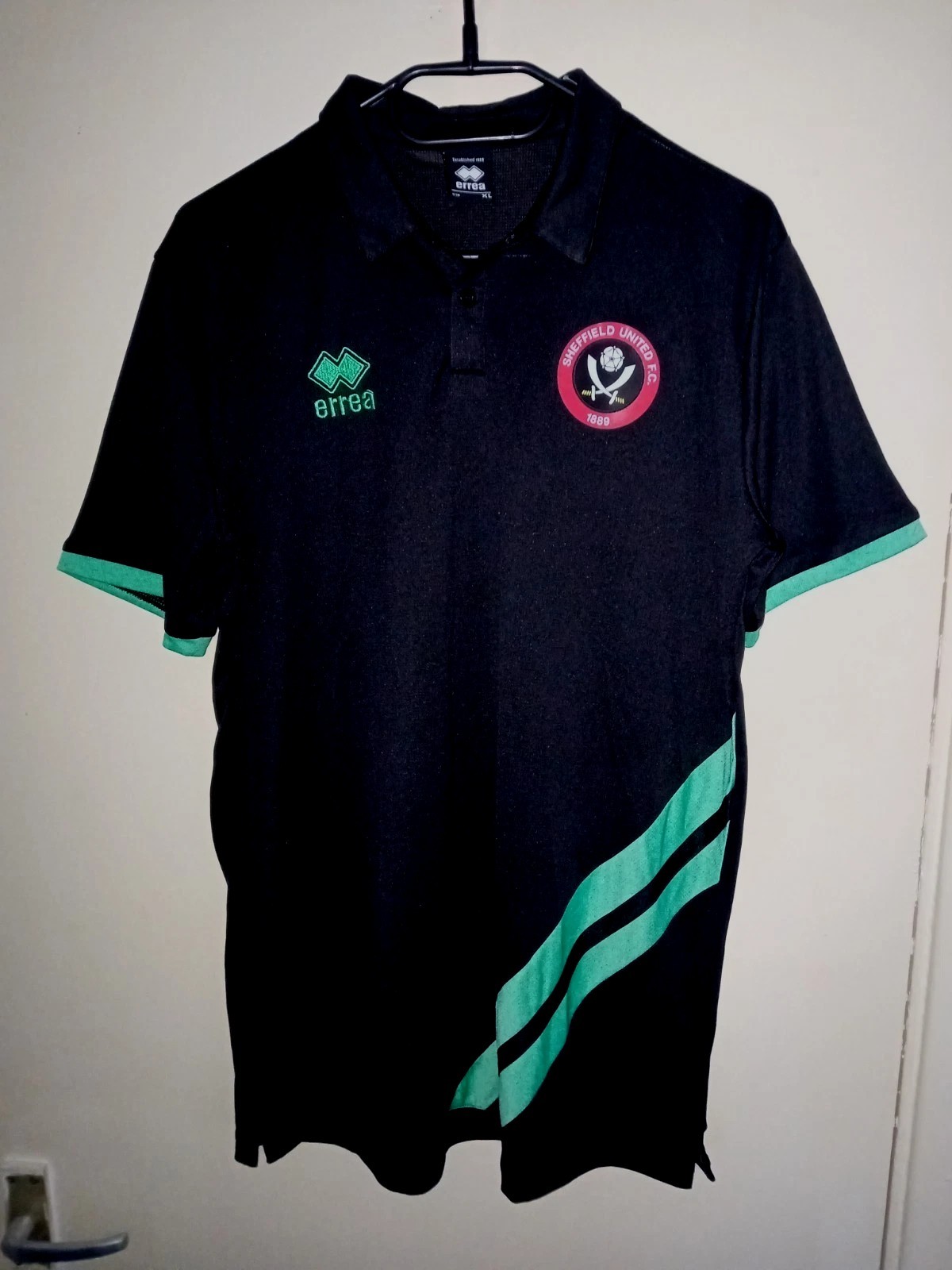 Errea Sheffield United Training Polo Shirt Size Large *Mint*  for sale on Ebay