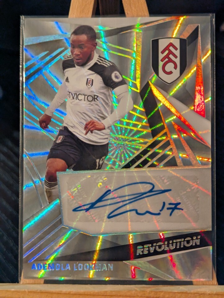 Revolution - Sunburst - /10 - Ademola Lookman AUTO - Fulham - 20/21 for sale on Ebay